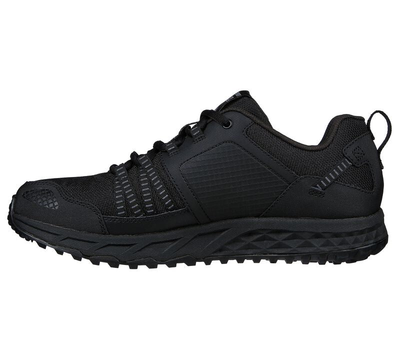 Skechers Men's Escape Plan 51591 BBK Trail Shoe, Black