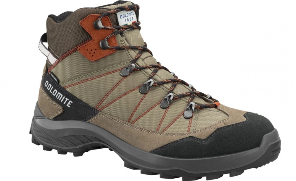 Dolomite Men's Tovel 265779 Mole Grey-Rust Red Hiking Boot