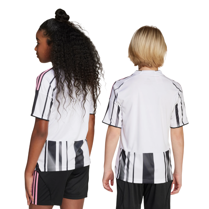 Adidas Juventus Home Jersey Junior 2025/26 JN5237 - Kids' Football Jersey Black White
