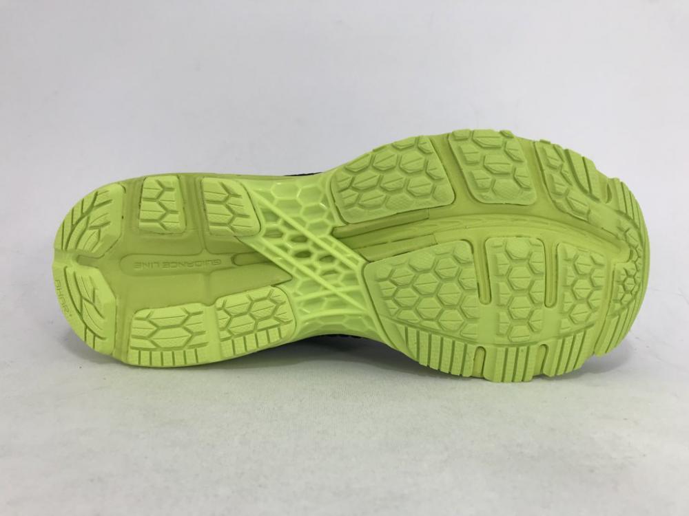 Asics GEL-KAYANO 25 1011A019-001 Men's Running Shoes Black Neon Lime - 4549957474541