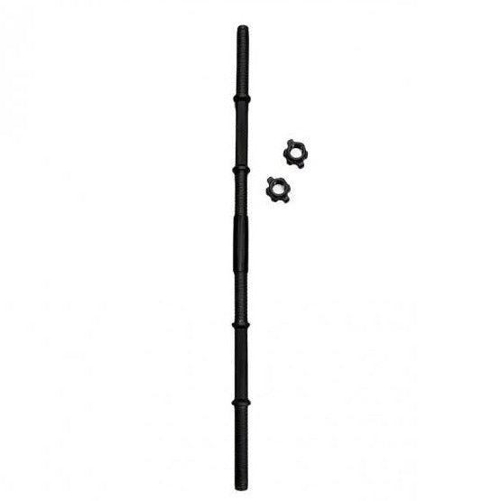 Contes Set manubri e bilanciere da 32Kg in cemento rivestito in plastica DY-DB-32KG nero