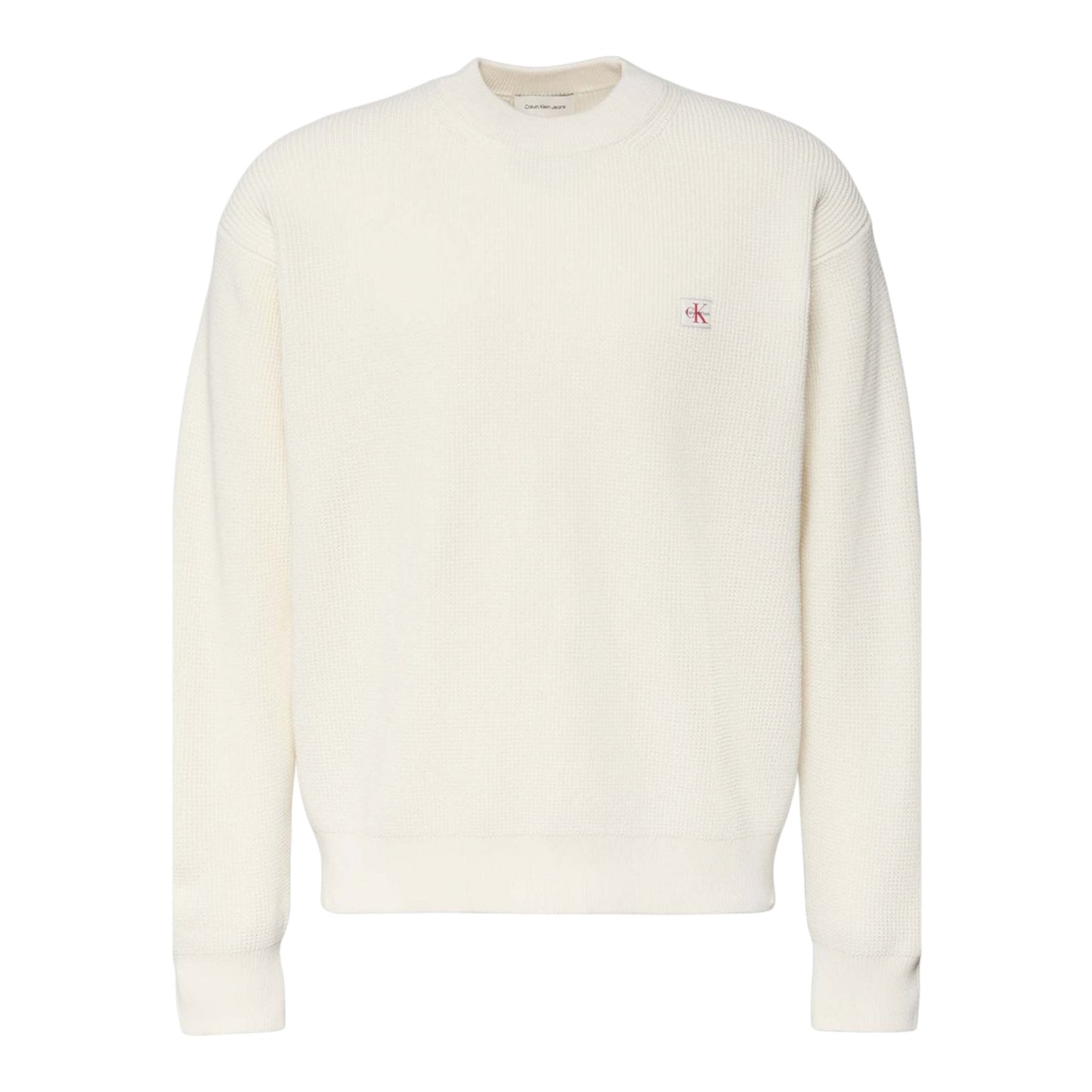 Calvin Klein Maglia LV04RD313G YAS Tofu Waffle Girocollo Uomo