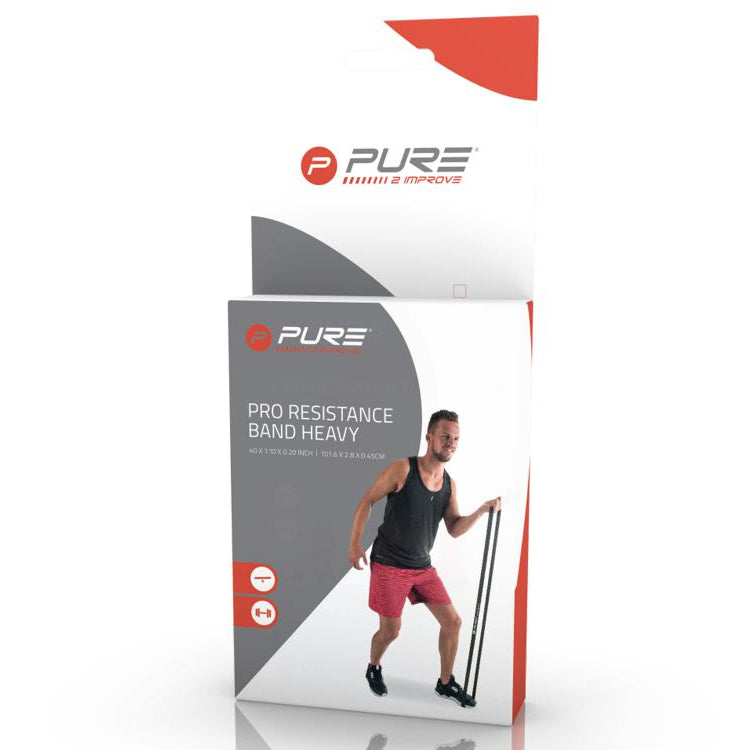 2Improve PRO Resistance Band Heavy P2I200110 45-50kg Black Latex