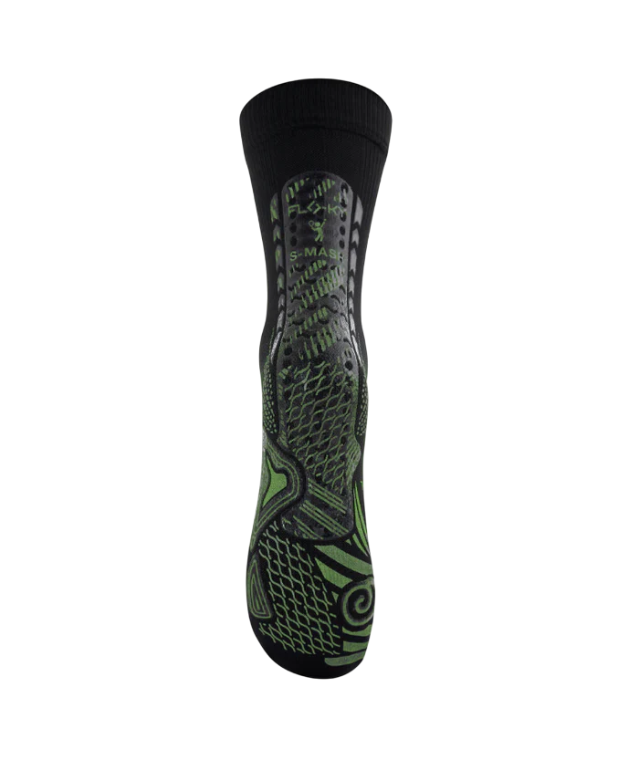 Floky S-Mash 2.0 black padel tennis socks