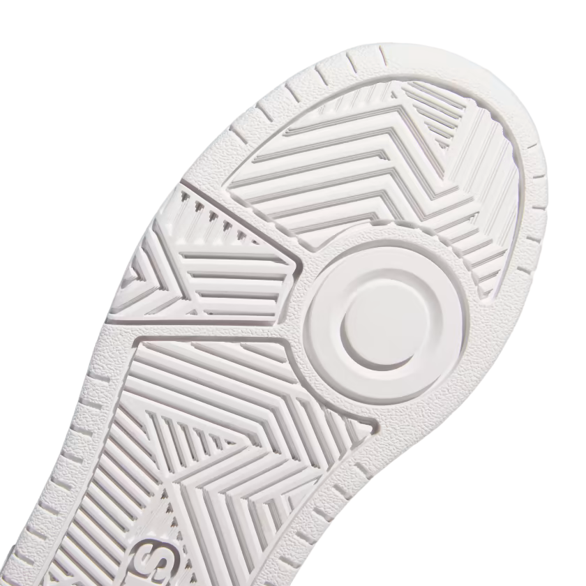 Adidas Hoops Mid 3.0 GW0401 boys' sneakers white grey