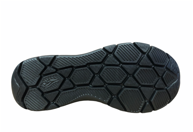 Men's Joma Corinto 2101 Velcro Walking Shoes Black - Comfort and Stability