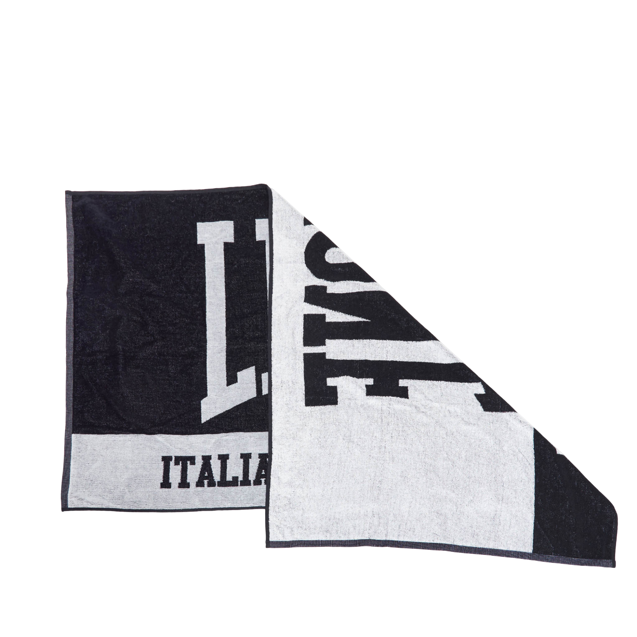 Lion gym towel AC916 black-grey