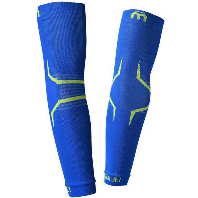 Mico Manicotto Compressione Oxi-Jet AC01120-004 Azzurro Unisex