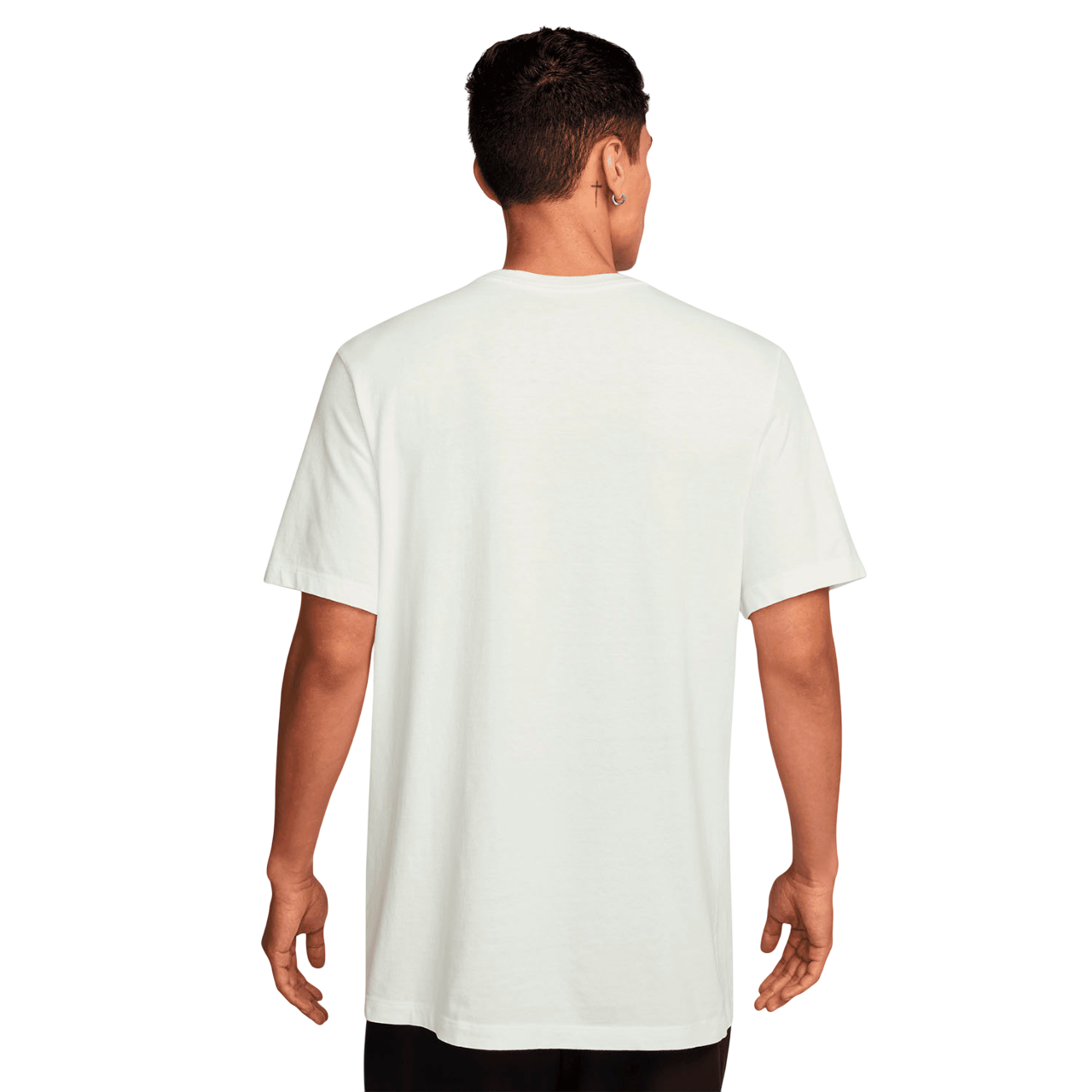 Nike Court Logo HJ3454-121 Men's Tennis T-Shirt Summit White