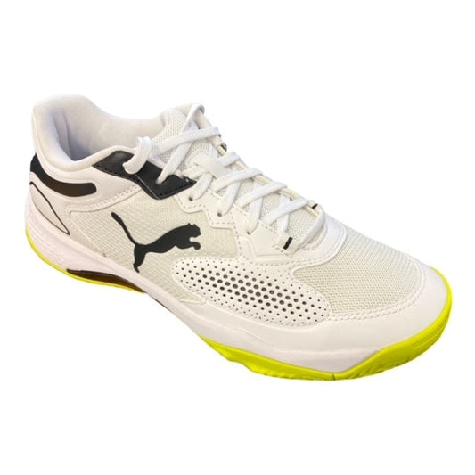Puma scarpa da Padel da uomo Solarcourt RCT 106948 02 bianco-nero-giallo