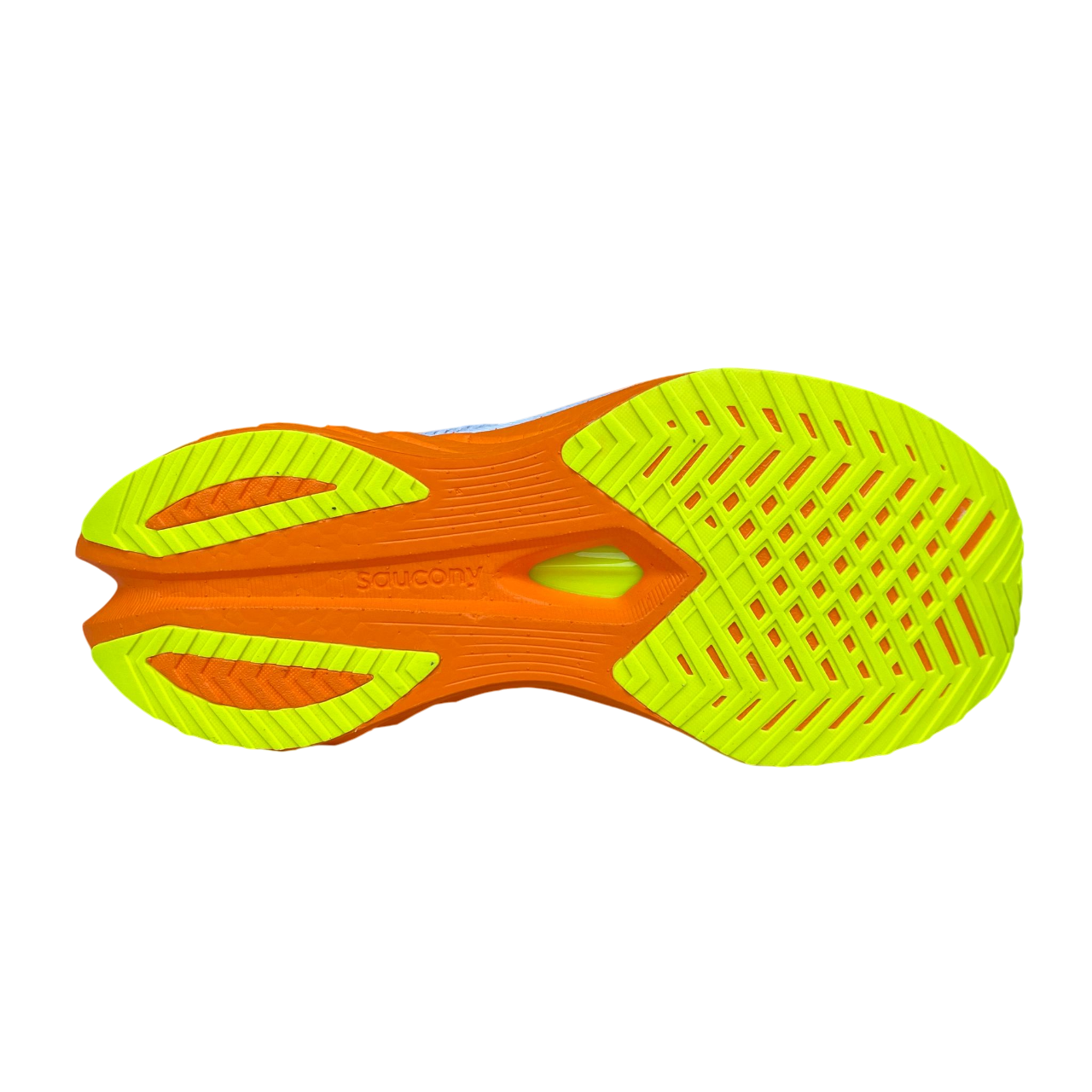 Saucony Endorphin Speed 4 S20940-30 Men's Running Shoes Nylon Plate Race Fast Training White Orange
