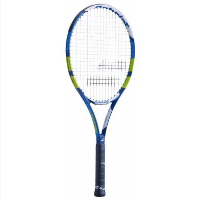 Babolat Tennis Racket Pulsion 102 Strung CV/FEDAS 121201 170055 blue green white grip 4