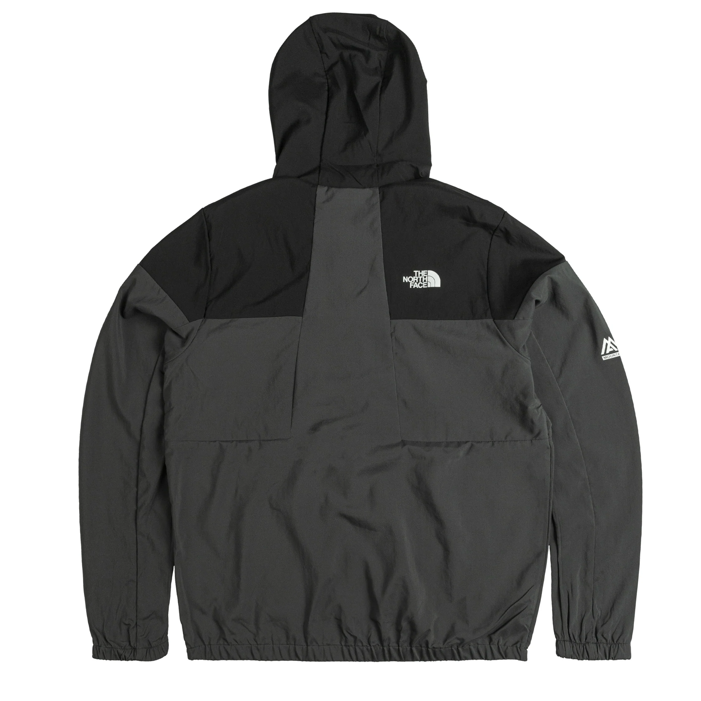 The North Face Men's Wind Track Hooded Windbreaker NF0A87J2MN8 asphalt black