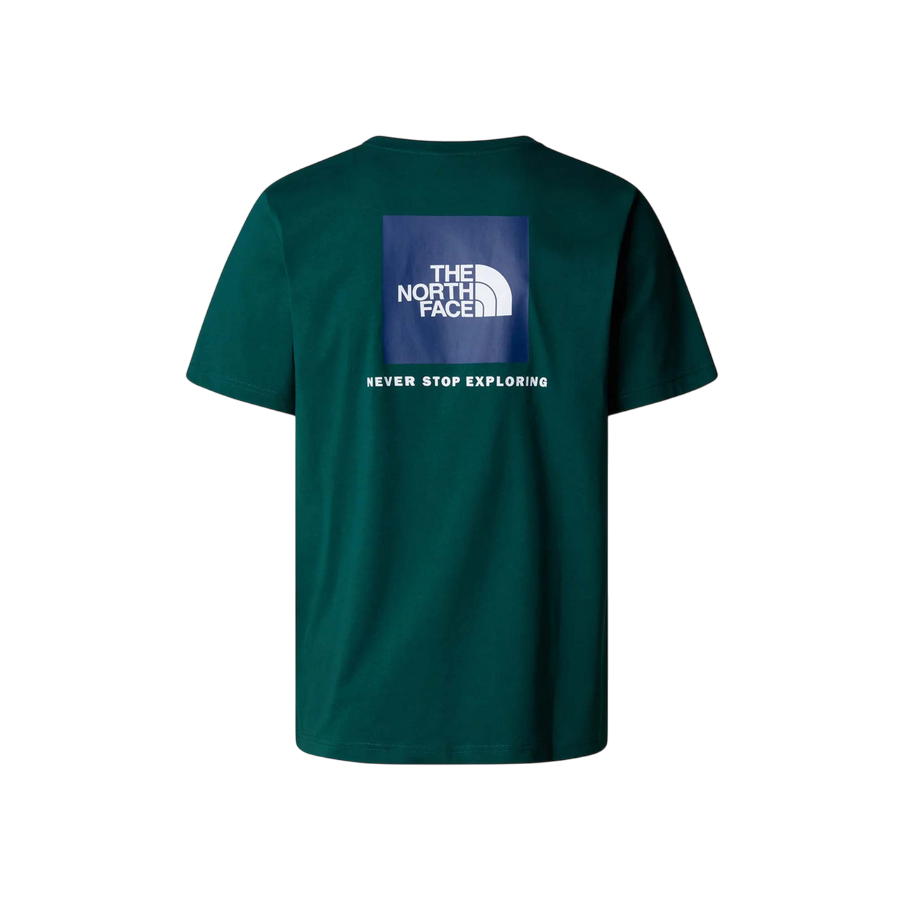 The North Face Men's Box NSE Short Sleeve T-Shirt NF0A87NPA1B Green