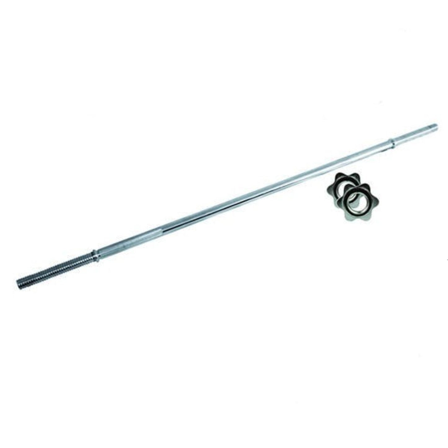 Toorx 150 cm Chrome Barbell Bar 25 mm diameter screw collars BCV-150