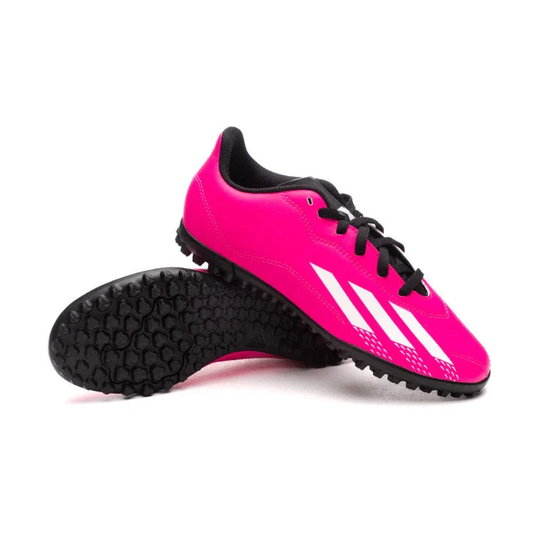 Adidas X Speedportal.4 TF GZ2446 junior football boots pink-white-black