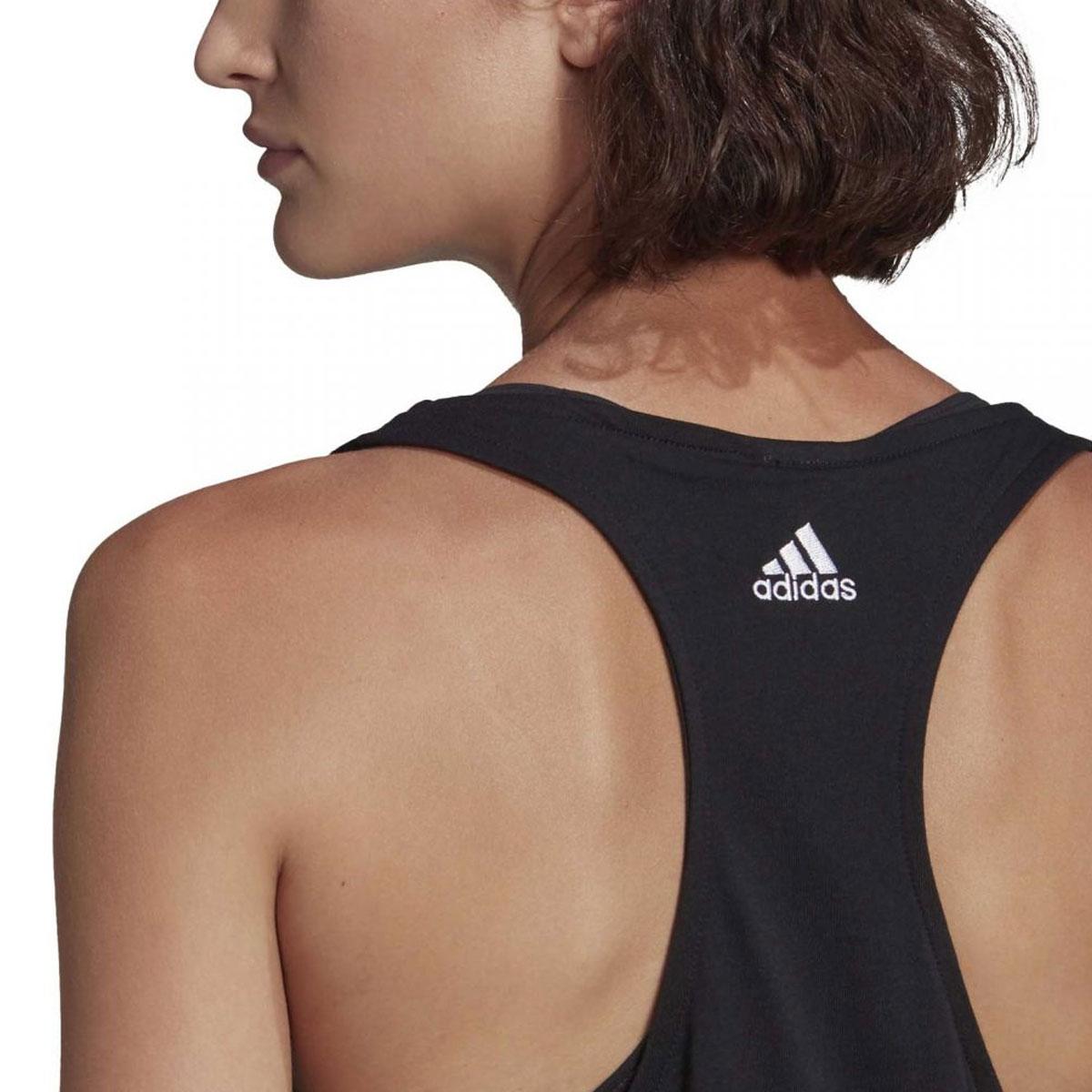 Adidas Women's Loungewear Essentials Loose Logo Tank Top GL0566 Black