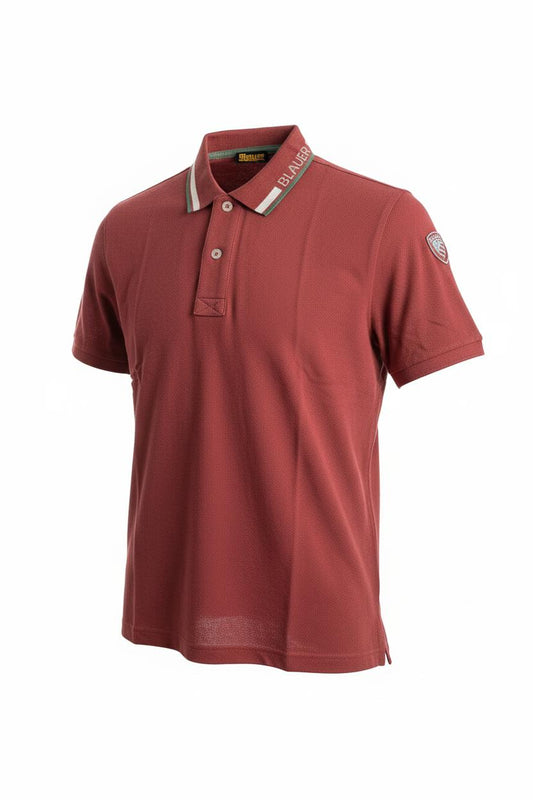 Blauer uomo polo Ransom 26SBLUT02297 006801 586 ruggine