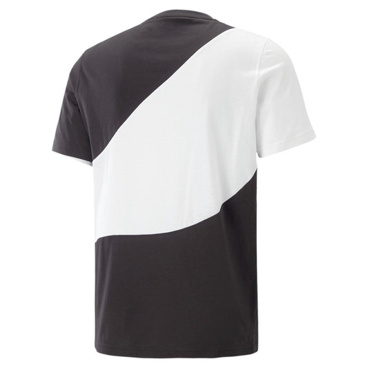 Puma T-shirt da uomo manica corta Power Cat Tee 673380-01 black