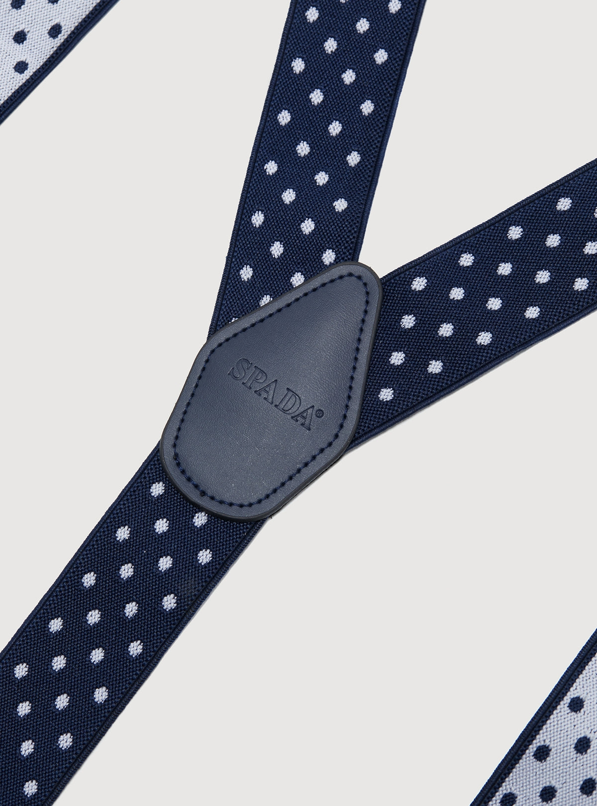 Polka dot suspenders
