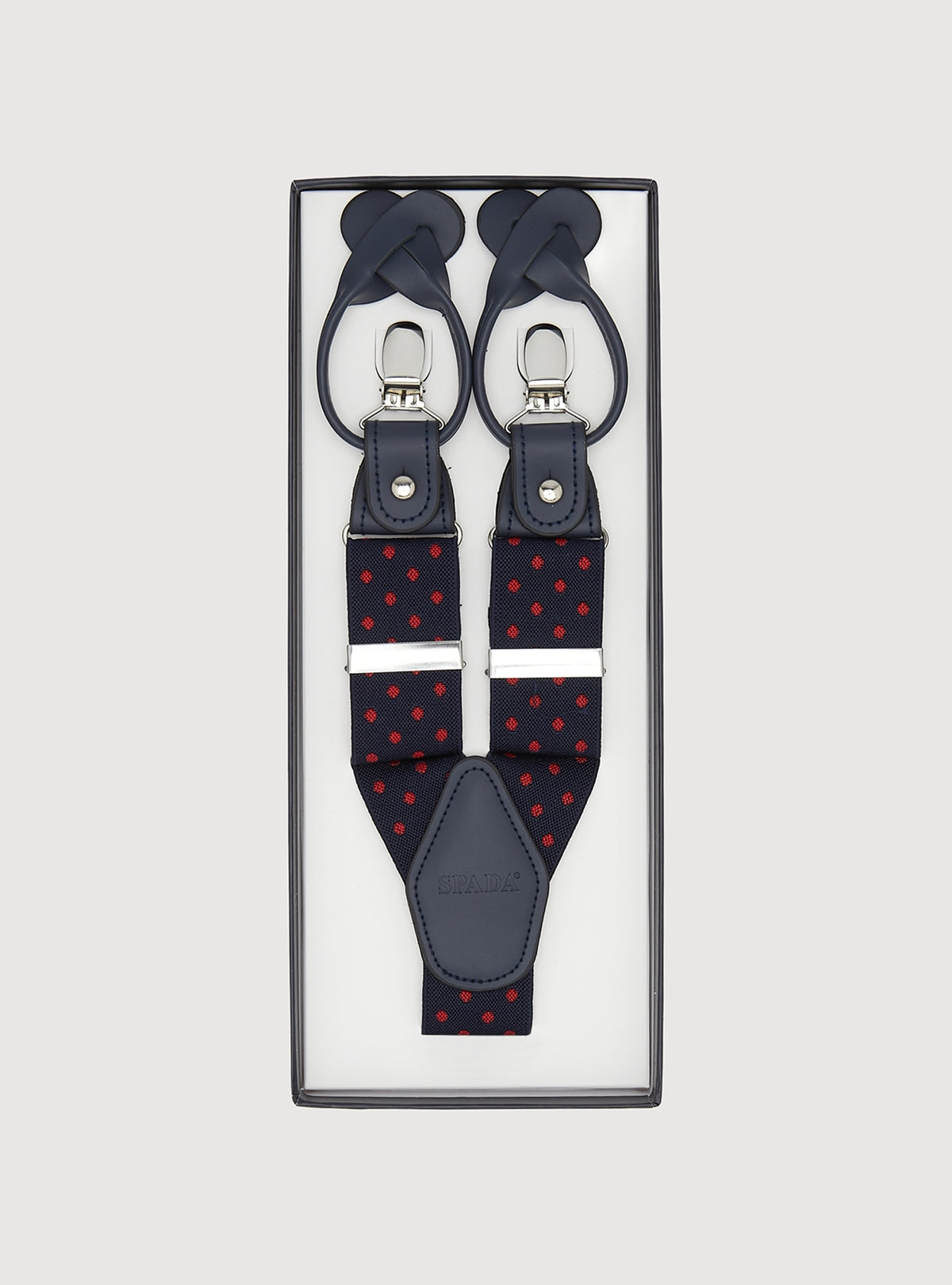 Fancy polka dot braces