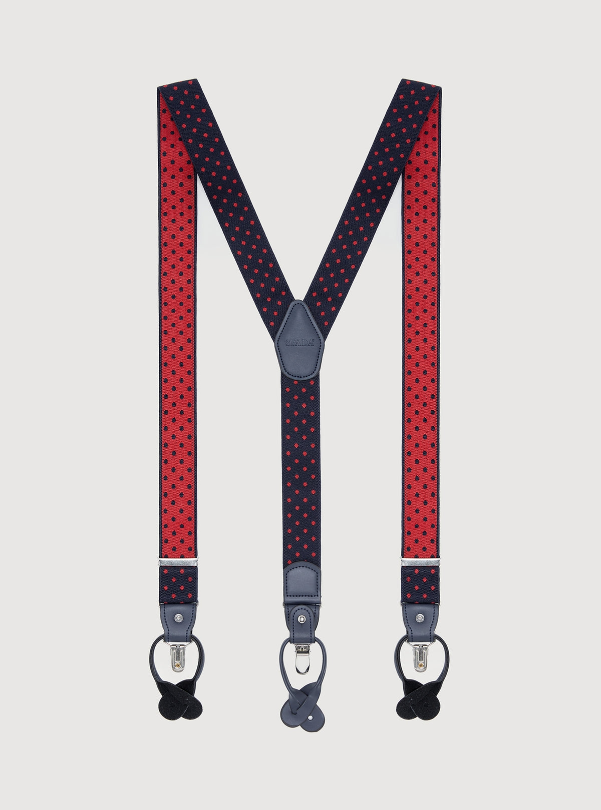 Fancy polka dot braces