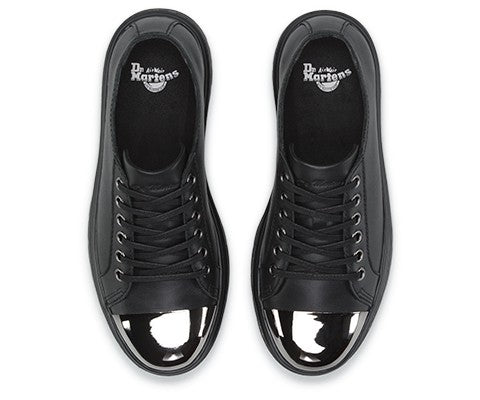Dr. Martens Alexei Danio Scarpa Bassa Nero - Derby in Pelle Casual