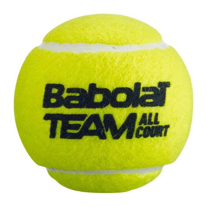 Babolat cartone da 18 tubi di palline da Tennis Team AC X4 Team All Court X 4 Fedas 179297  giallo