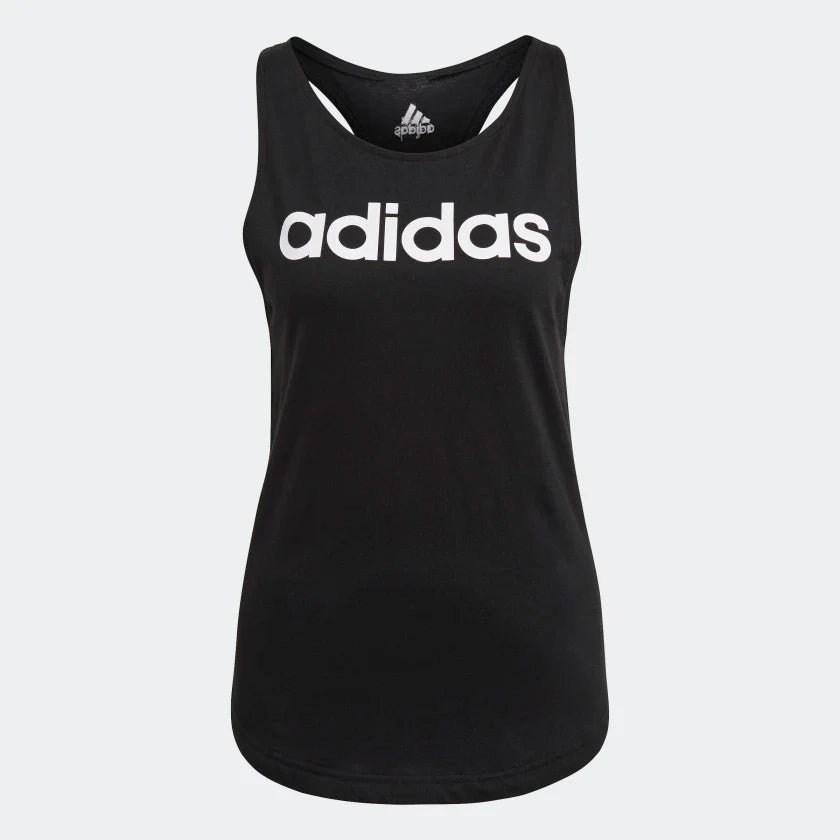 Adidas Women's Loungewear Essentials Loose Logo Tank Top GL0566 Black