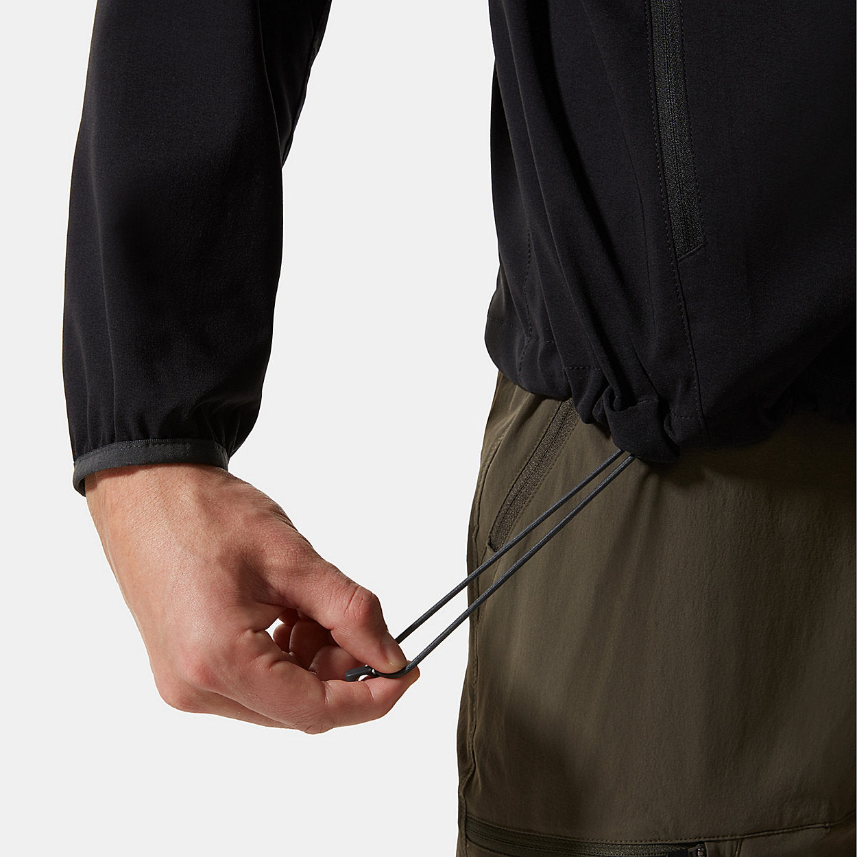 The North Face Nimble Hoodie Windbreaker Jacket NF0A2XLBJK31 Black
