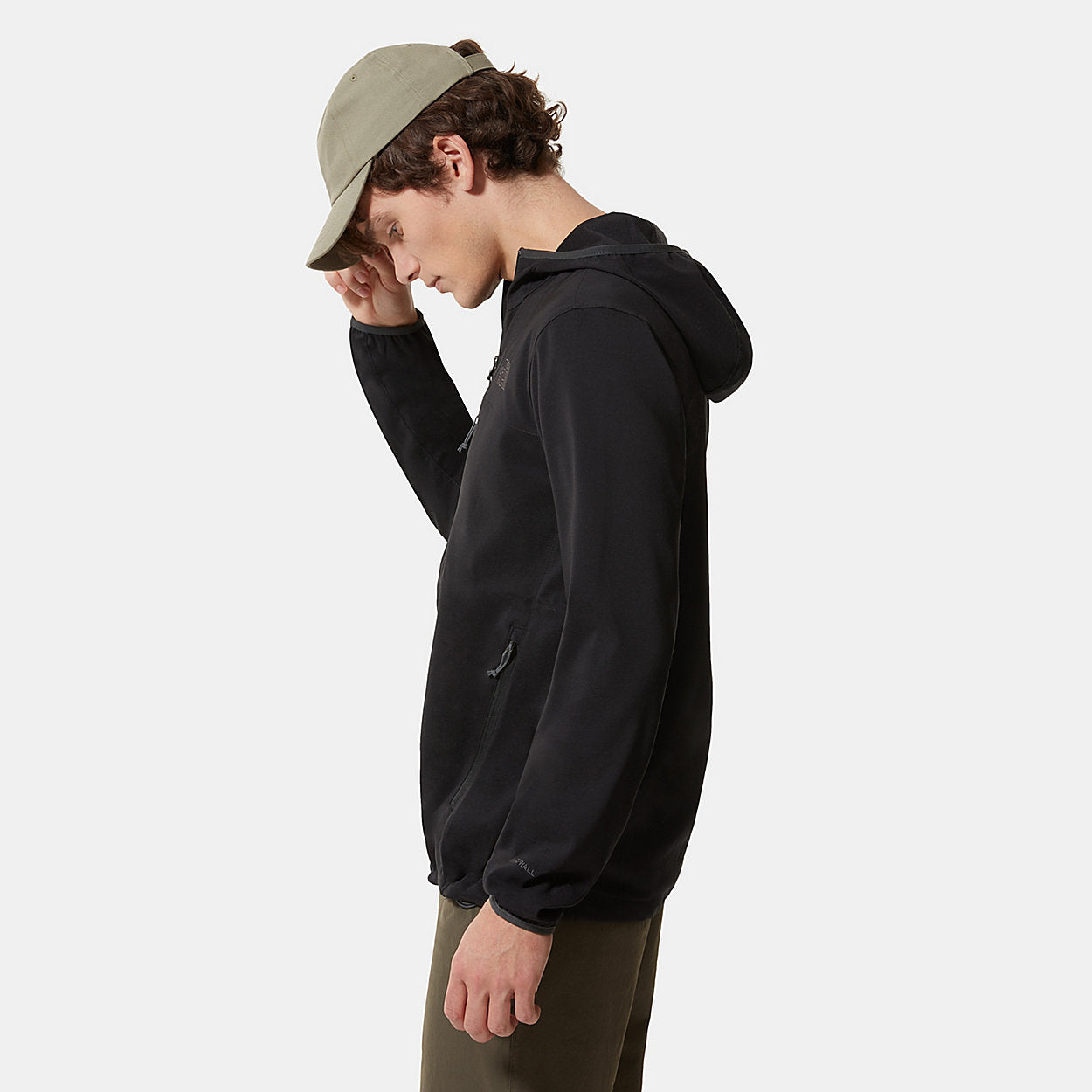 The North Face Nimble Hoodie Windbreaker Jacket NF0A2XLBJK31 Black