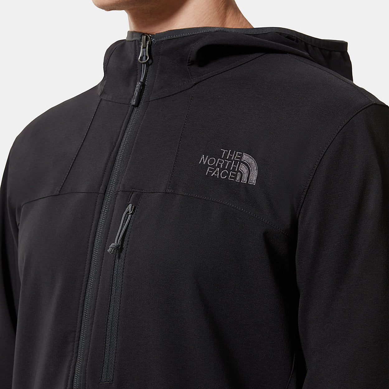 The North Face Nimble Hoodie Windbreaker Jacket NF0A2XLBJK31 Black