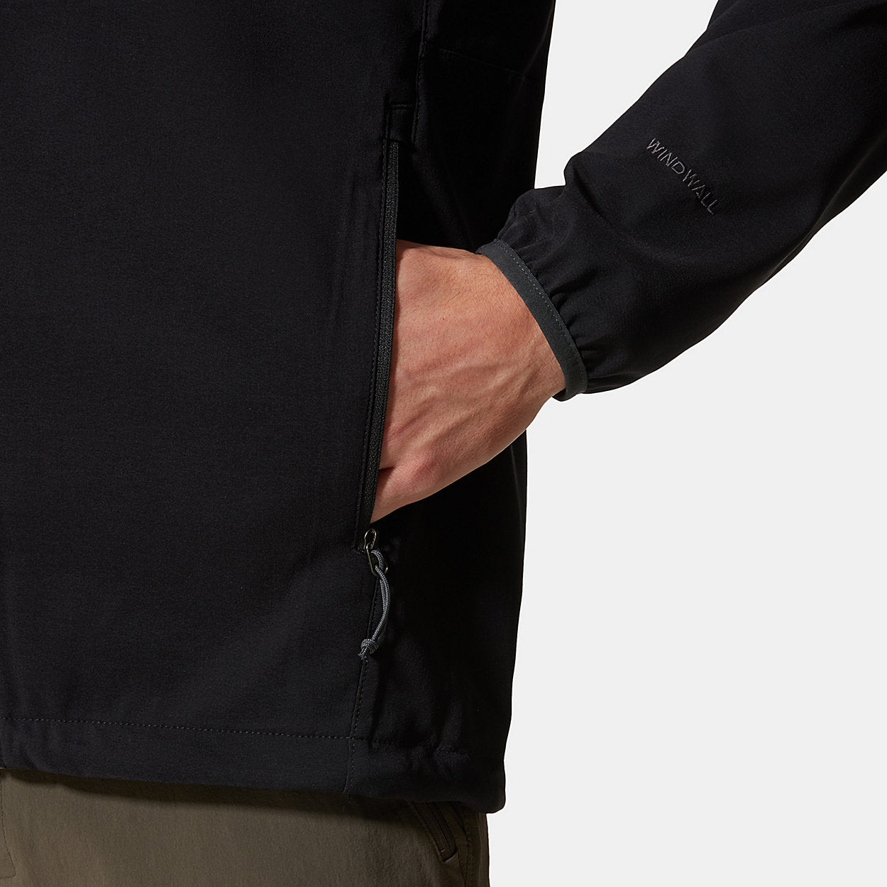 The North Face Nimble Hoodie Windbreaker Jacket NF0A2XLBJK31 Black