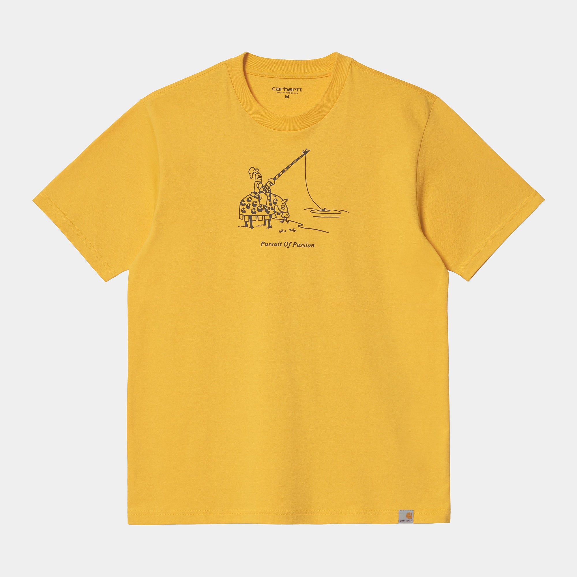 Carhartt T-shirt uomo manica corta Jousting I030195 15 yellow