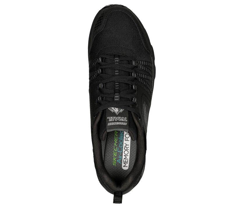 Skechers Men's Escape Plan 51591 BBK Trail Shoe, Black