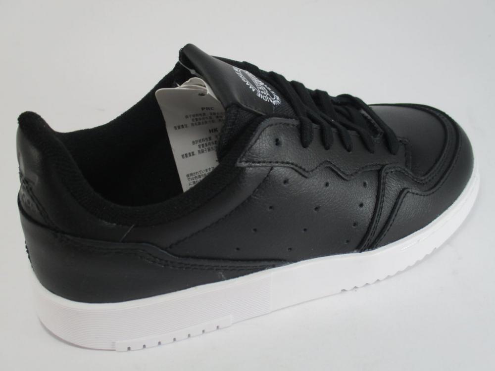 Adidas Originals Supercourt C EG0410 black lace-up sneakers for kids