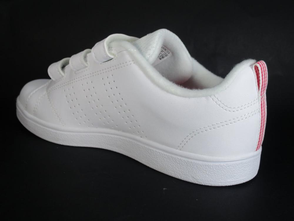 Adidas girls' sneakers with hook-and-loop fasteners VS ADV CL CMF C BB9978 white