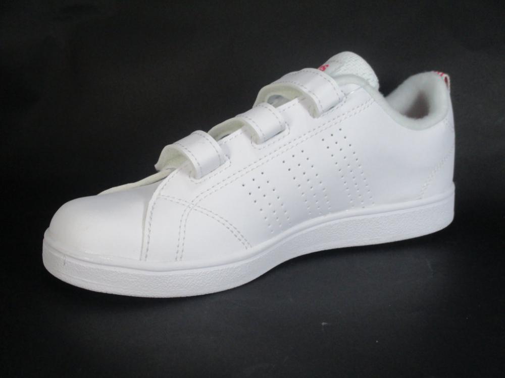 Adidas girls' sneakers with hook-and-loop fasteners VS ADV CL CMF C BB9978 white