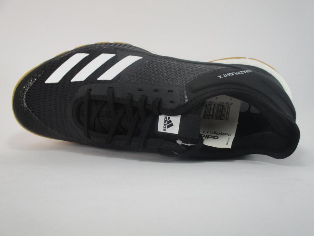 Adidas Crazyflight X 3 D97832 men's volleyball shoe black white