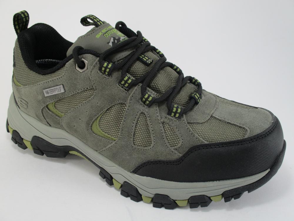 Skechers Men's Selmen Revand 66276 GRY Grey Green Outdoor Shoe