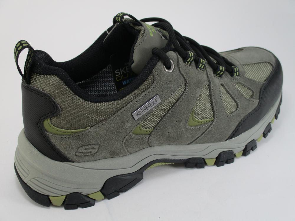 Skechers Men's Selmen Revand 66276 GRY Grey Green Outdoor Shoe