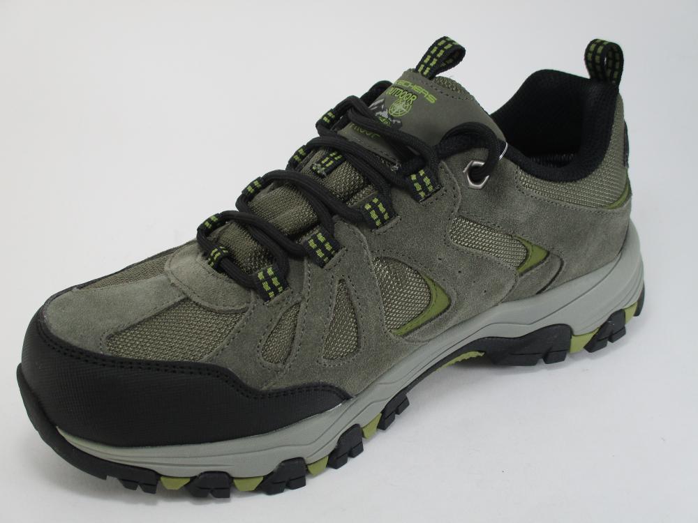 Skechers Men's Selmen Revand 66276 GRY Grey Green Outdoor Shoe