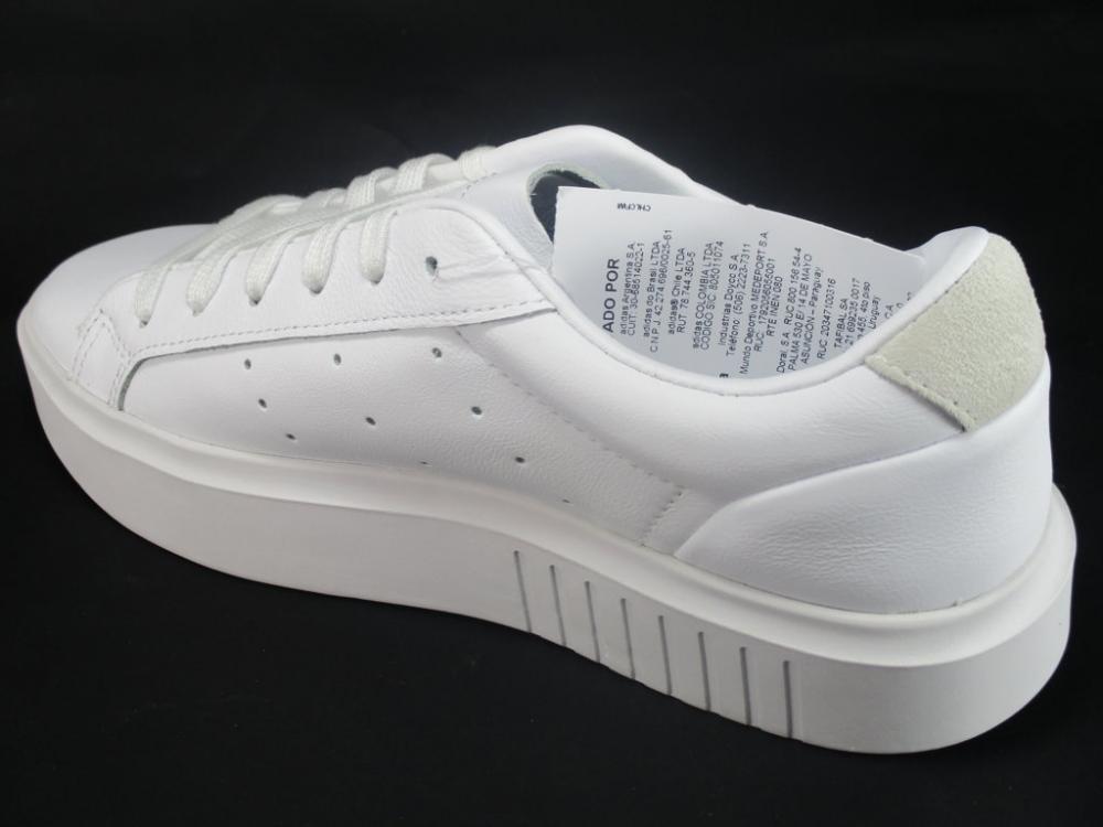 Adidas Originals women's wedge sneakers Sleek Super EF8858 white