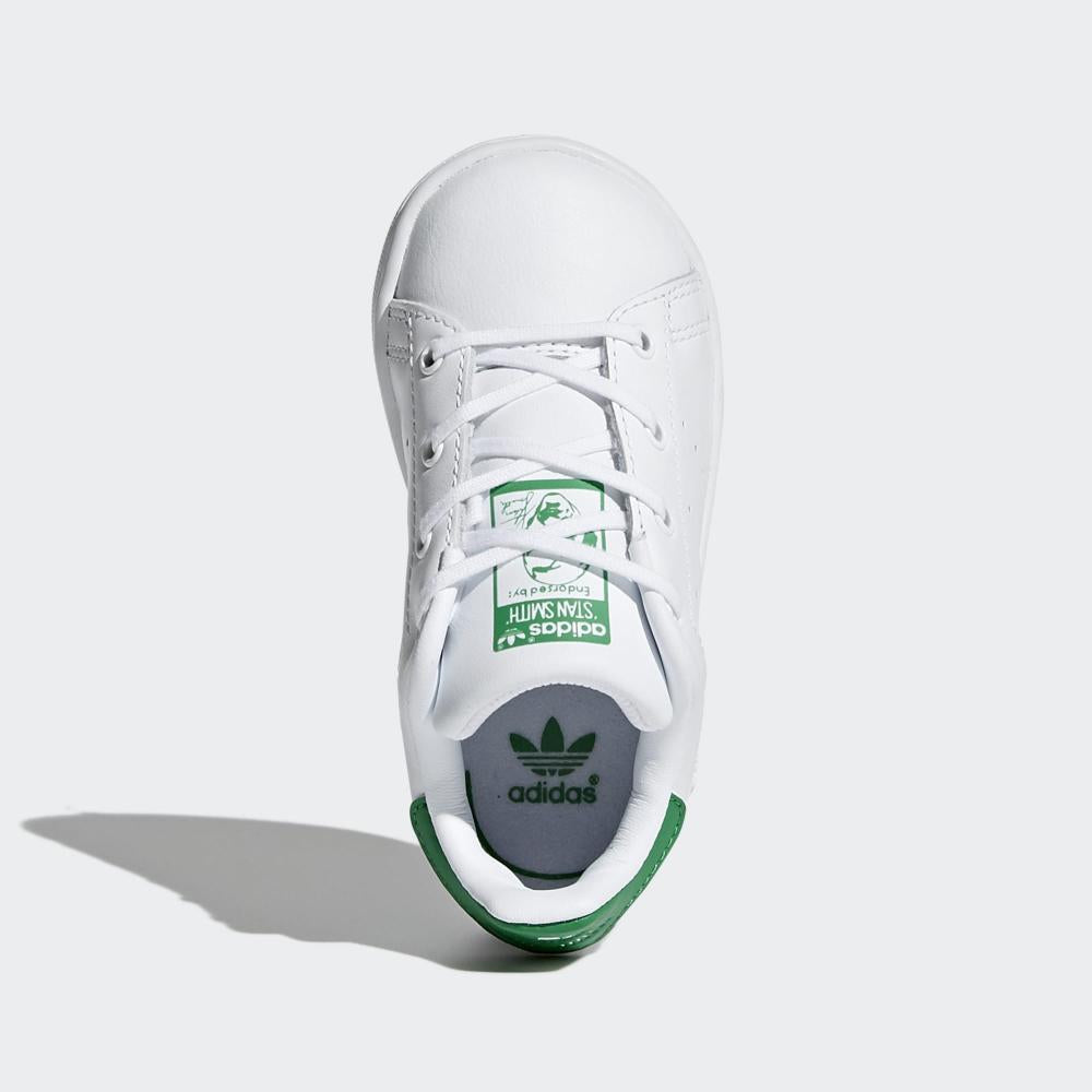 Adidas Originals kids' Stan Smith sneakers BB2998 white-green