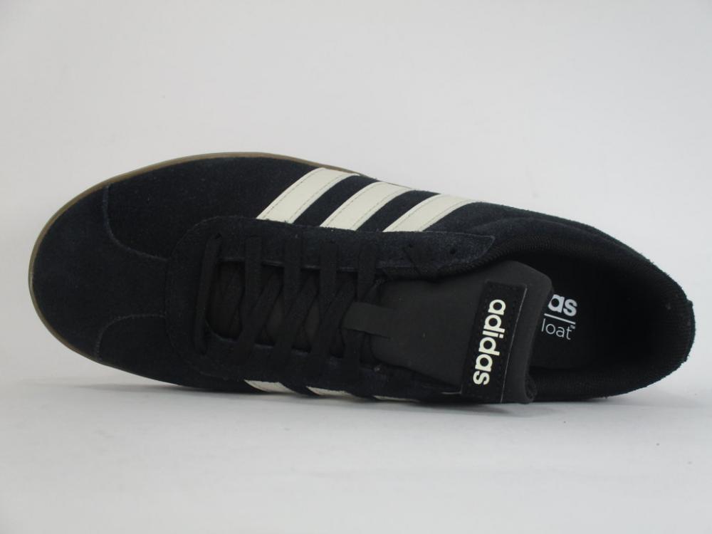 Adidas VL Court 2.0 F34551 Men's Black Suede Sneakers
