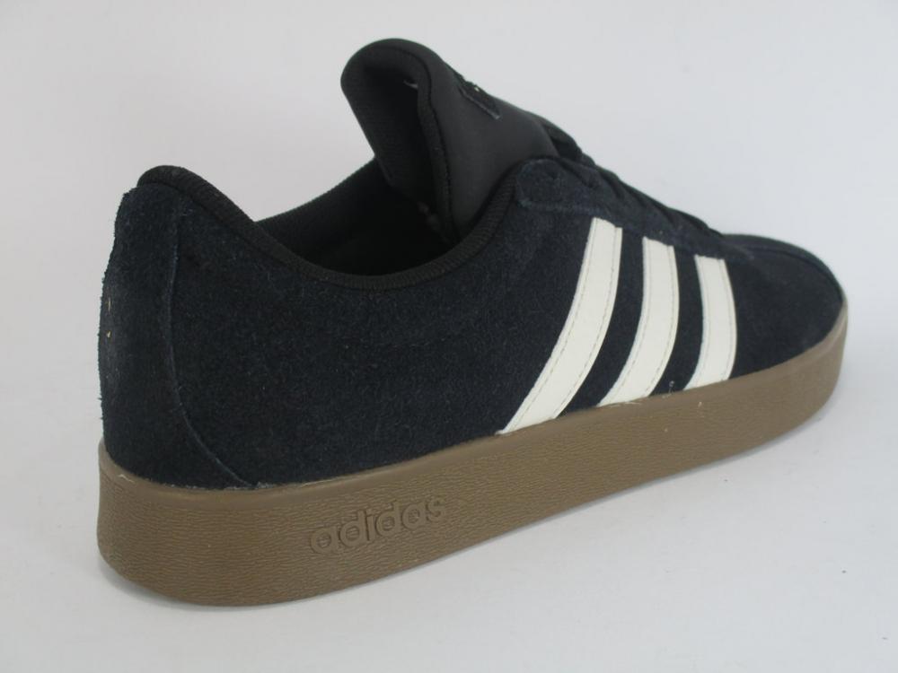 Adidas VL Court 2.0 F34551 Men's Black Suede Sneakers