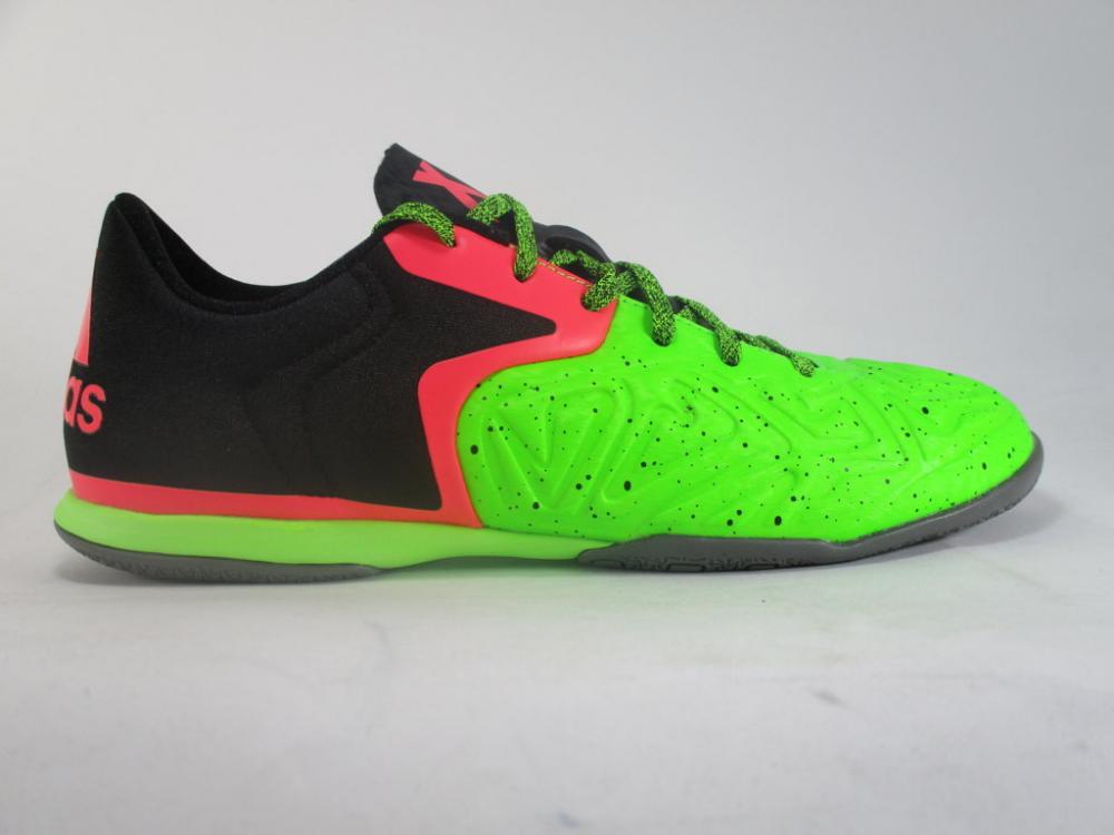 Adidas X 15.2 CT B27117 indoor soccer shoes coral green black