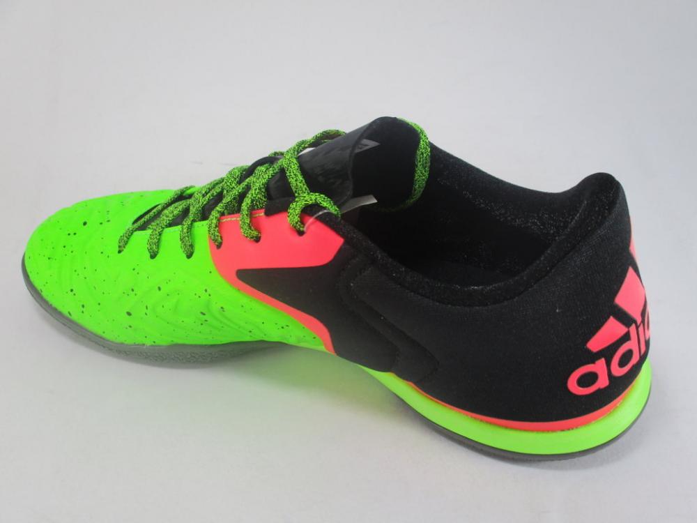 Adidas X 15.2 CT B27117 indoor soccer shoes coral green black