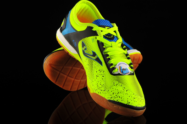 Joma Evo Flex 709 EVOS.709.IN Men's Indoor Soccer Shoes Yellow