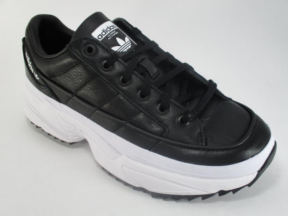 Adidas Originals women's wedge sneaker Kiellor W EF5621 black-white